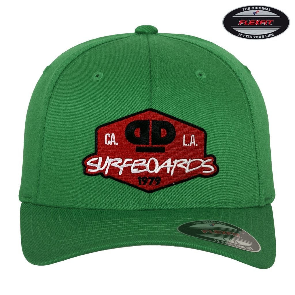 Dope&Deep Surfboards Flexfit Cap (Green L/XL)