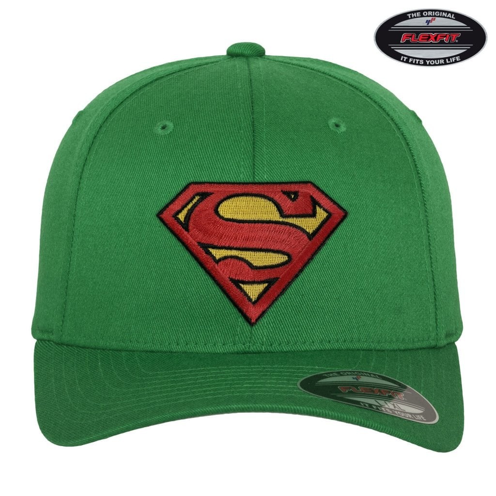 Superman Flexfit Cap (Green L/XL)