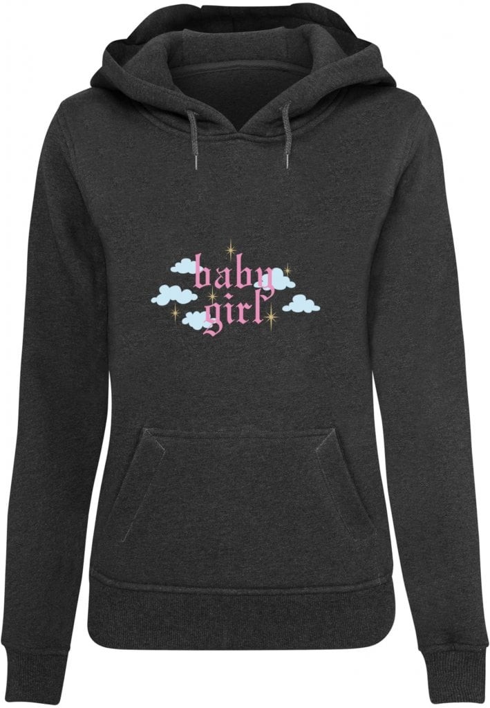 Baby Girl Hoody (4XL heather grey)