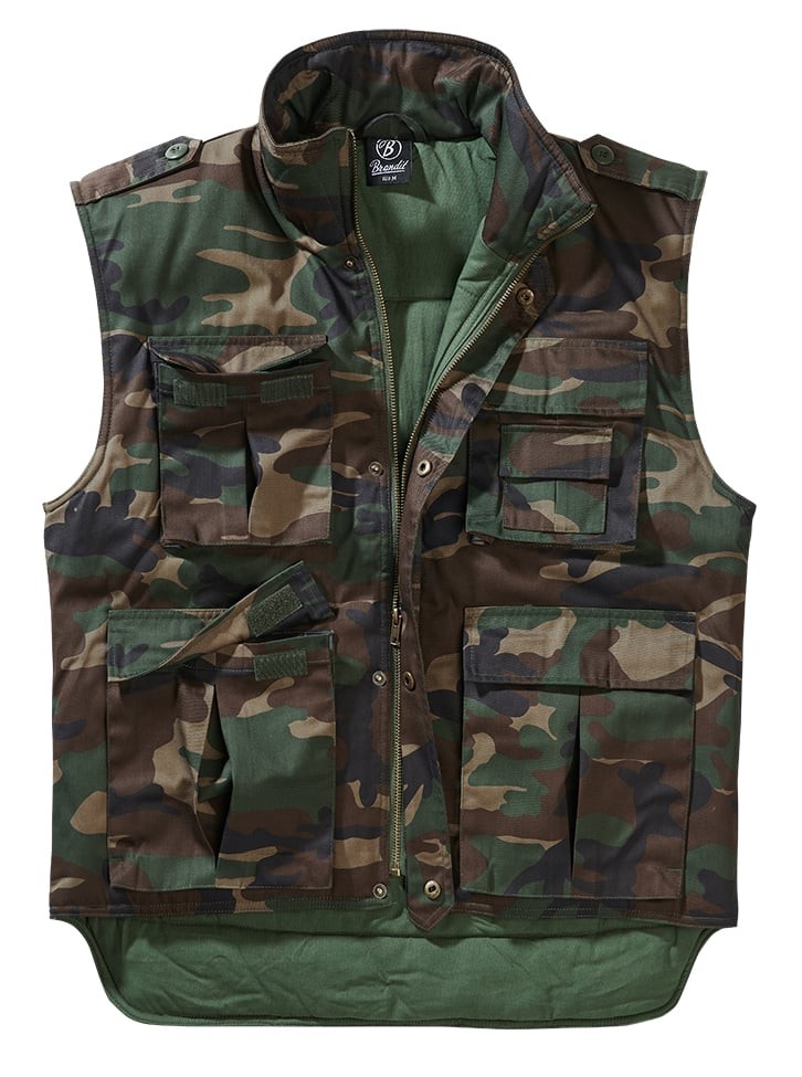 Fodrad ranger väst camo (5XL woodland)