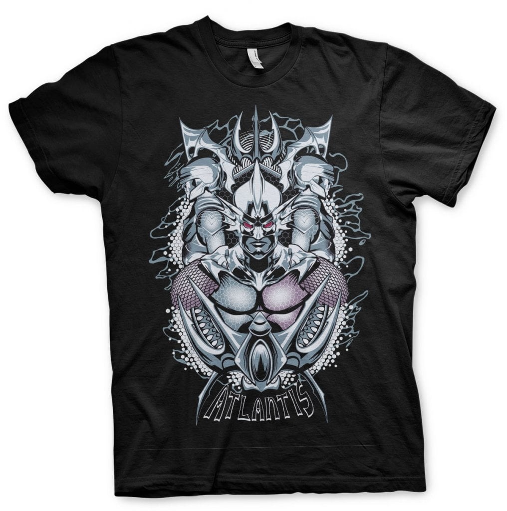 Aquaman - Atlantis T-Shirt (Black L)