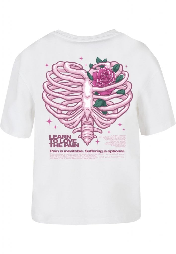 Heart Cage Rose Tee (3XL white)