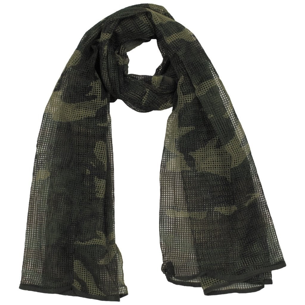 Nätsjal scrim scarf woodland