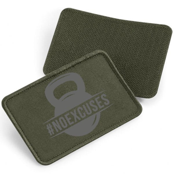 No Excuses tygpatch (Military green)