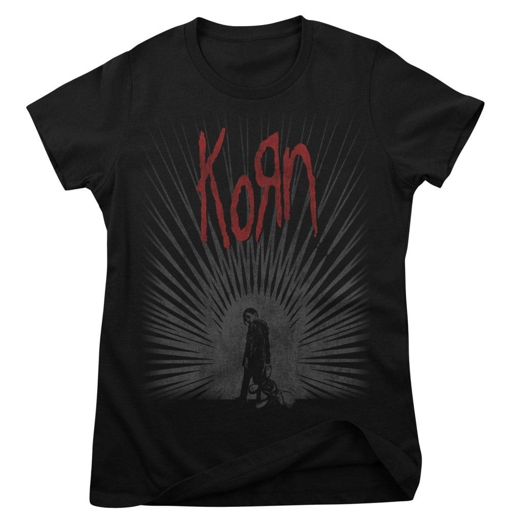 Korn - A Jumbo Beam Girly Tee (Black M)