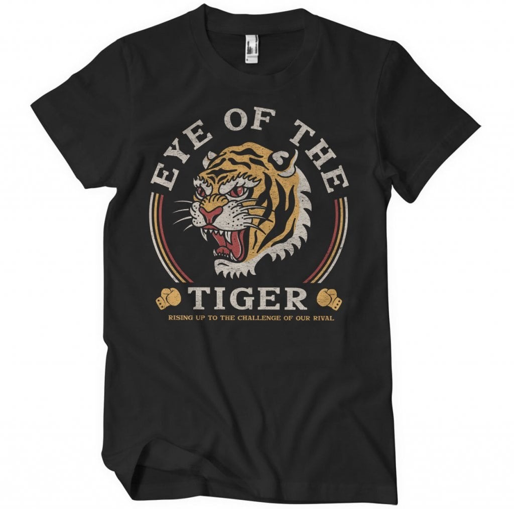 Eye Of The Tiger T-Shirt (Black L)