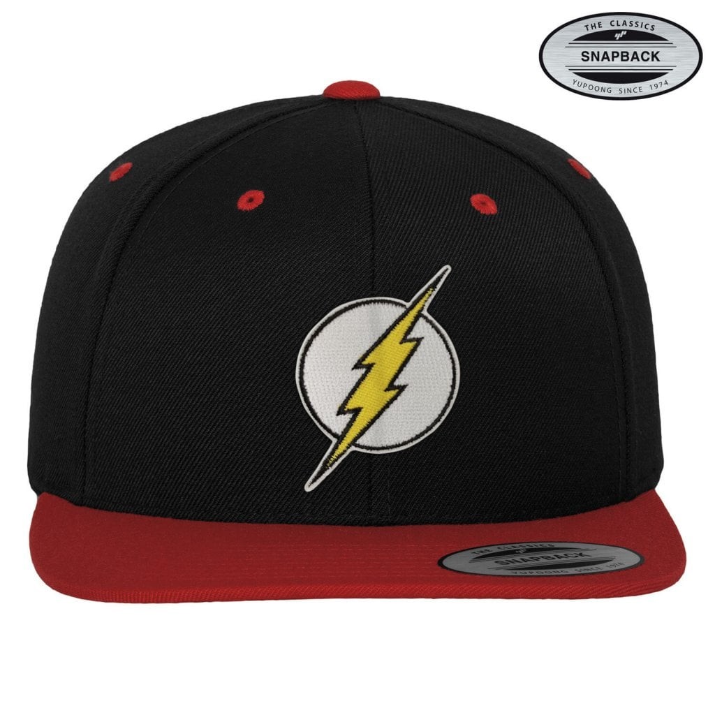 The Flash Premium Snapback Cap (BlackRed)