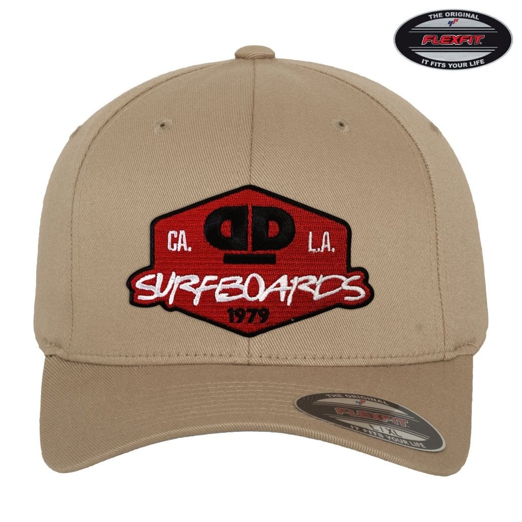 Dope&Deep Surfboards Flexfit Cap (Khaki L/XL)