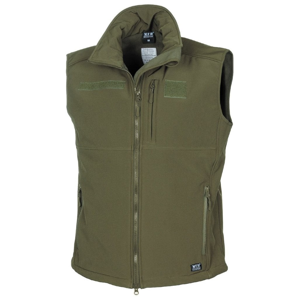 Softshell väst allround (3XL OD green)
