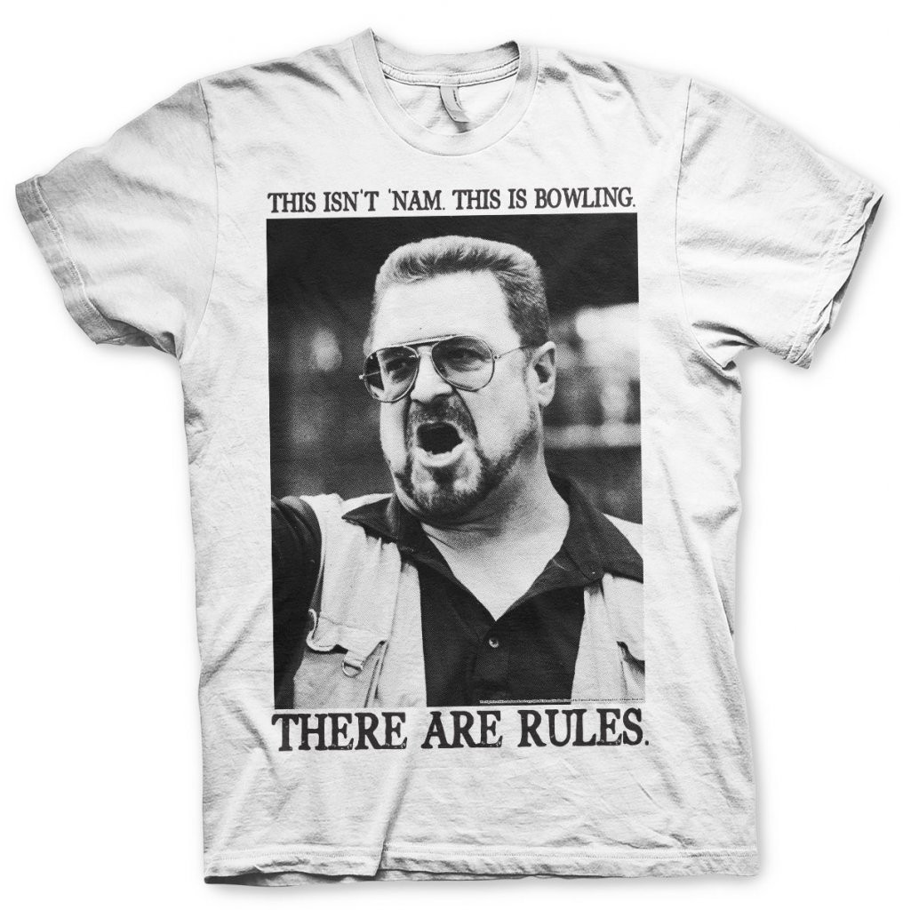 Big Lebowski - There Are Rules T-Shirt (L)