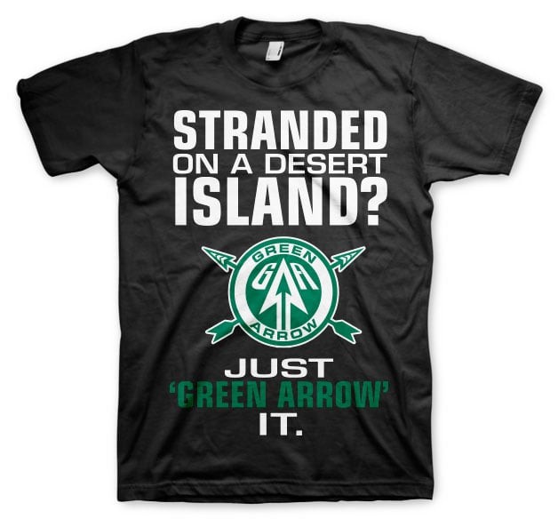 Arrow - Just Green Arrow It T-Shirt (Black M)