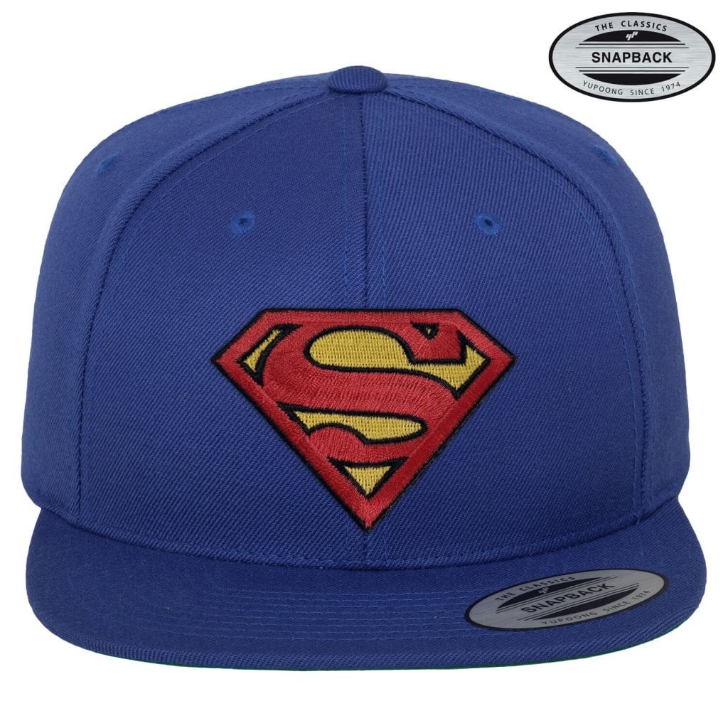 Superman Premium Snapback Cap (Blue)