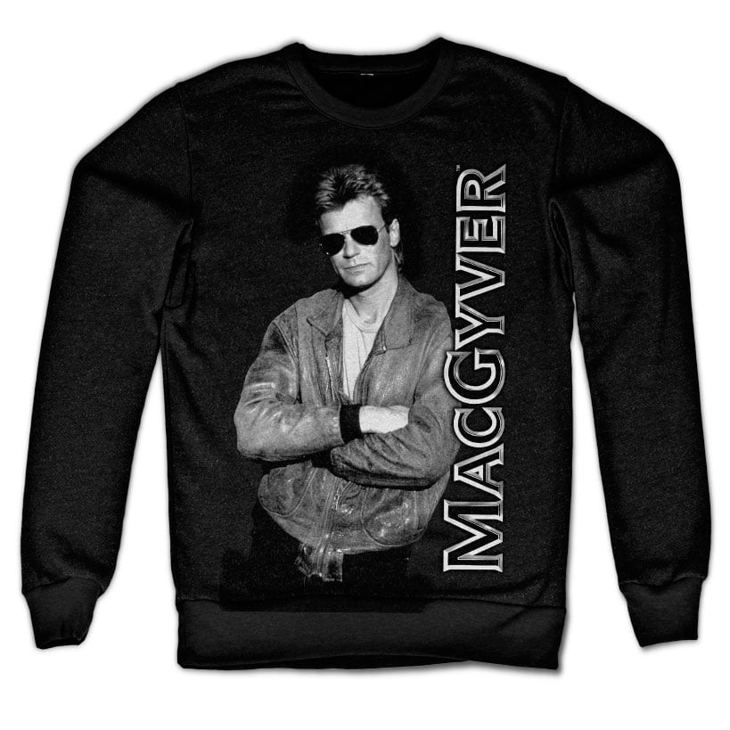 Cool Macgyver Sweatshirt (Black M)