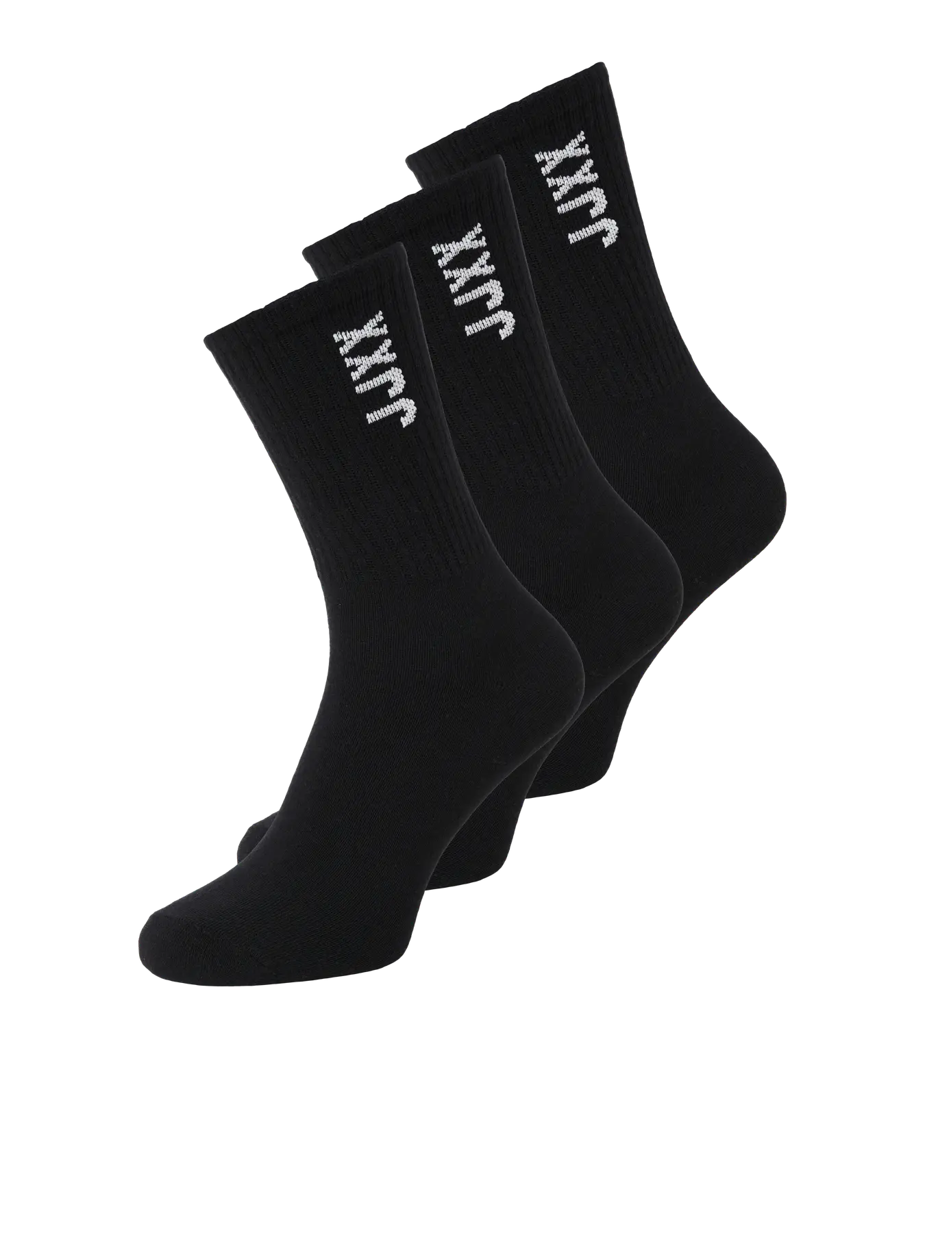 Strumpor dam 3-pack - Moreno (ONE SIZE Black w. BLACK)