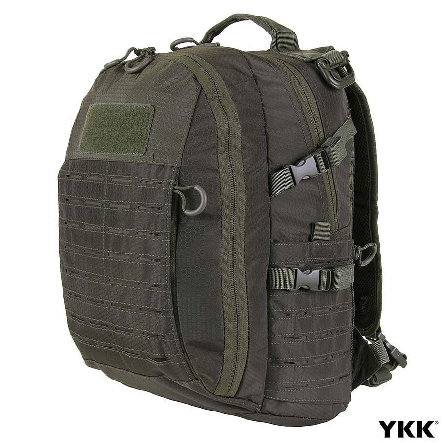 Ryggsäck i nylon - Hexagon (Green)