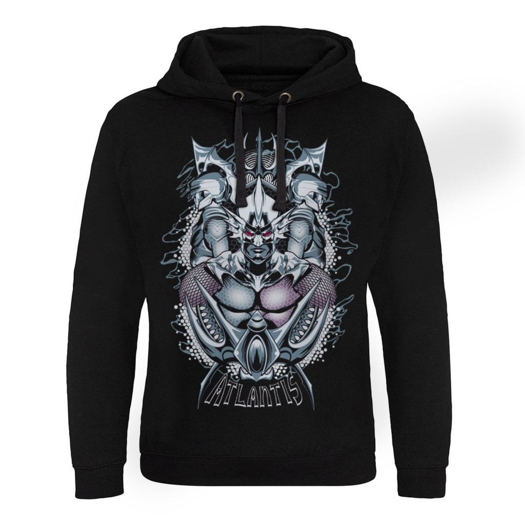 Aquaman - Atlantis Epic Hoodie Herr (Black L)