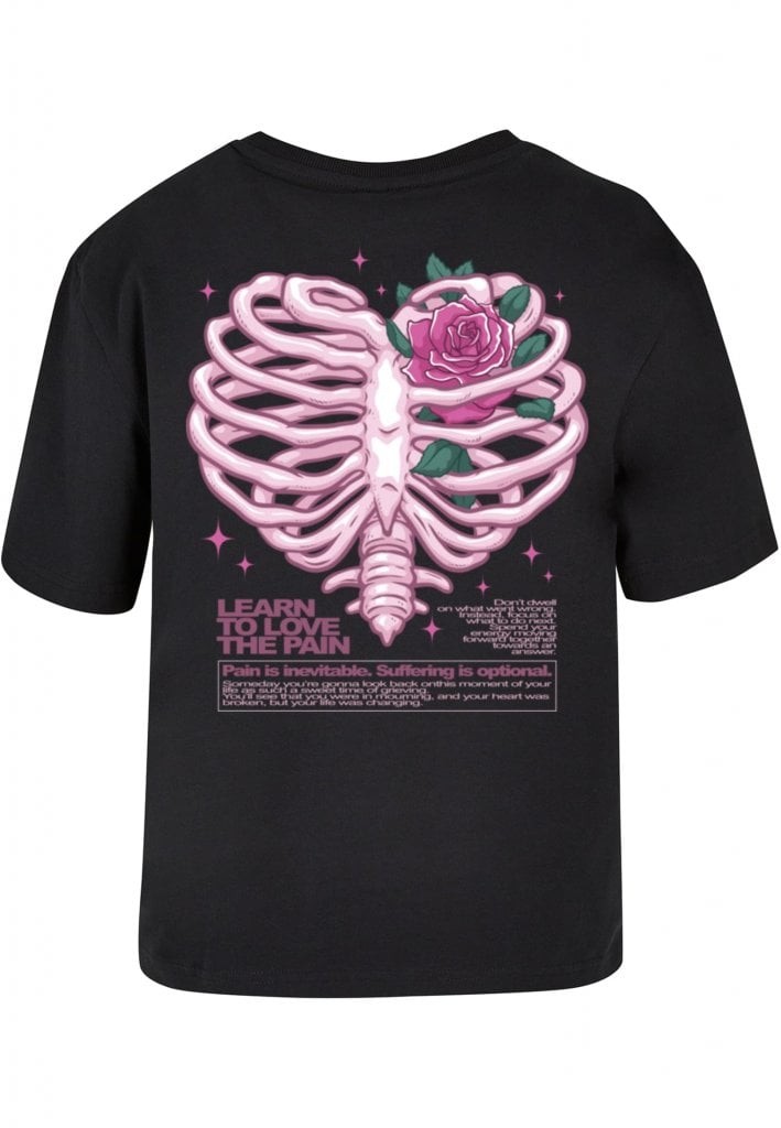 Heart Cage Rose Tee (3XL black)