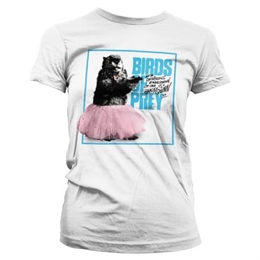Birds Of Prey - Gopher Tutu Logo tjej T-shirt (L White)