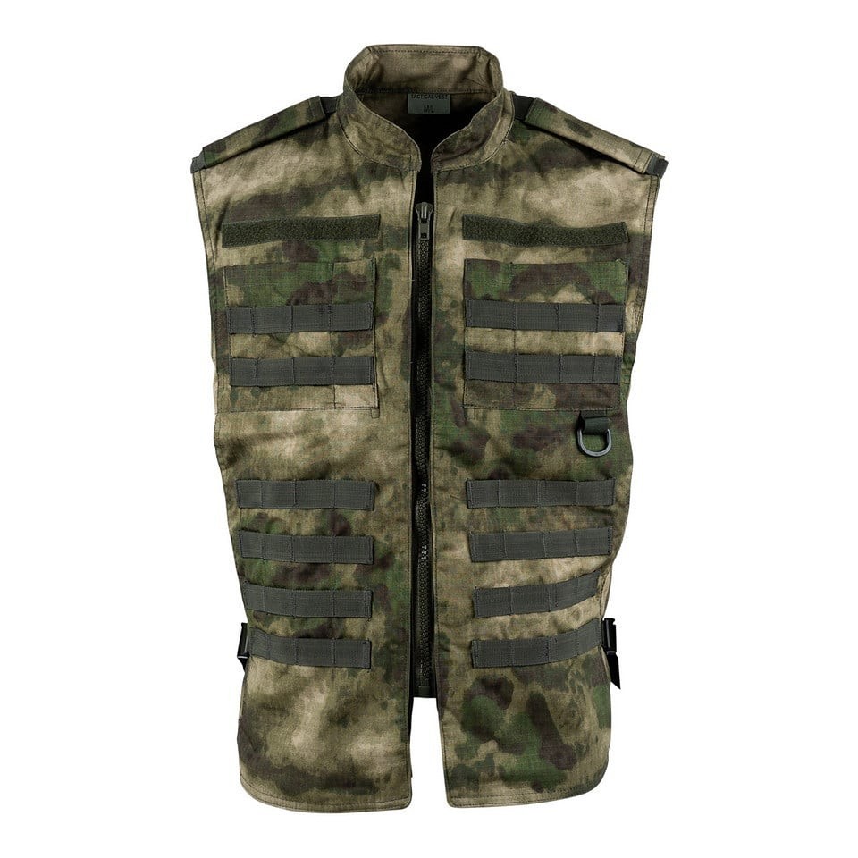 Taktisk helväst med MOLLE (M-L ICC FG)