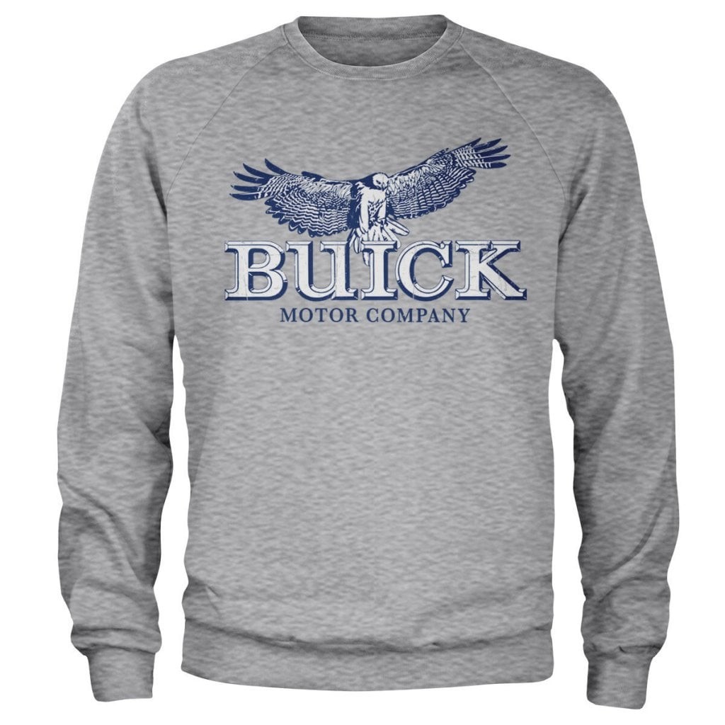Buick Hawk Logo Sweatshirt (HeatherGrey L)