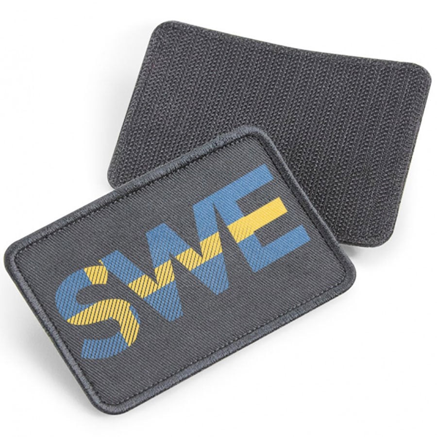 SWE - tygpatch med kardborre (Graphite gray Onesize)
