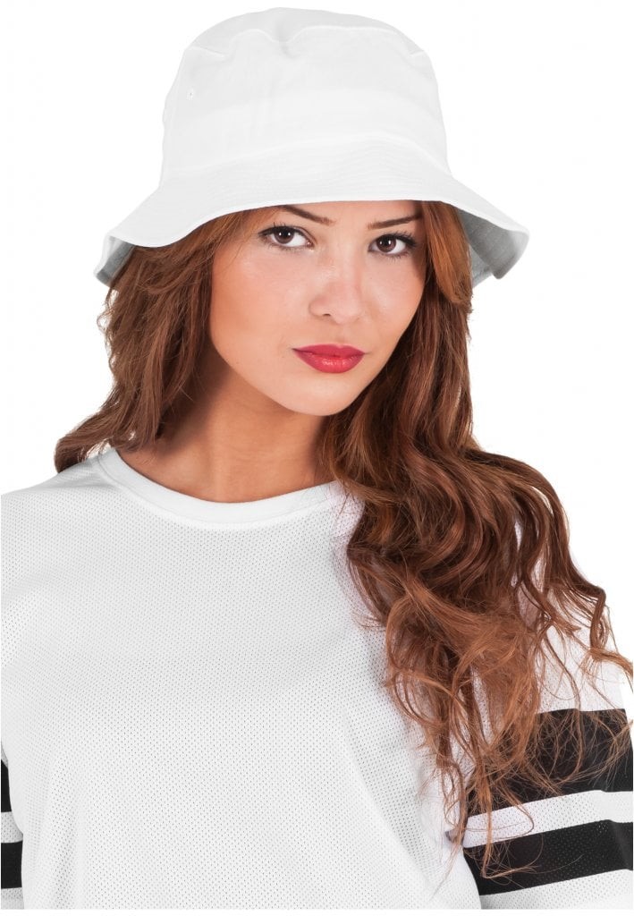 Alternativ bild 0 för Flexfit - Vit bucket Hatt - White Bucket @ Hatstore