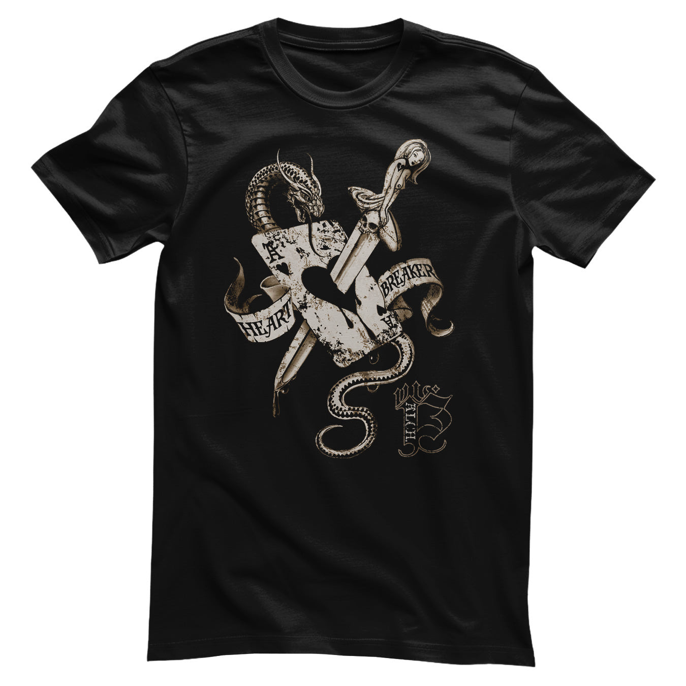 Alchemy - UL13 Heartbreaker T-Shirt (3XL Black)