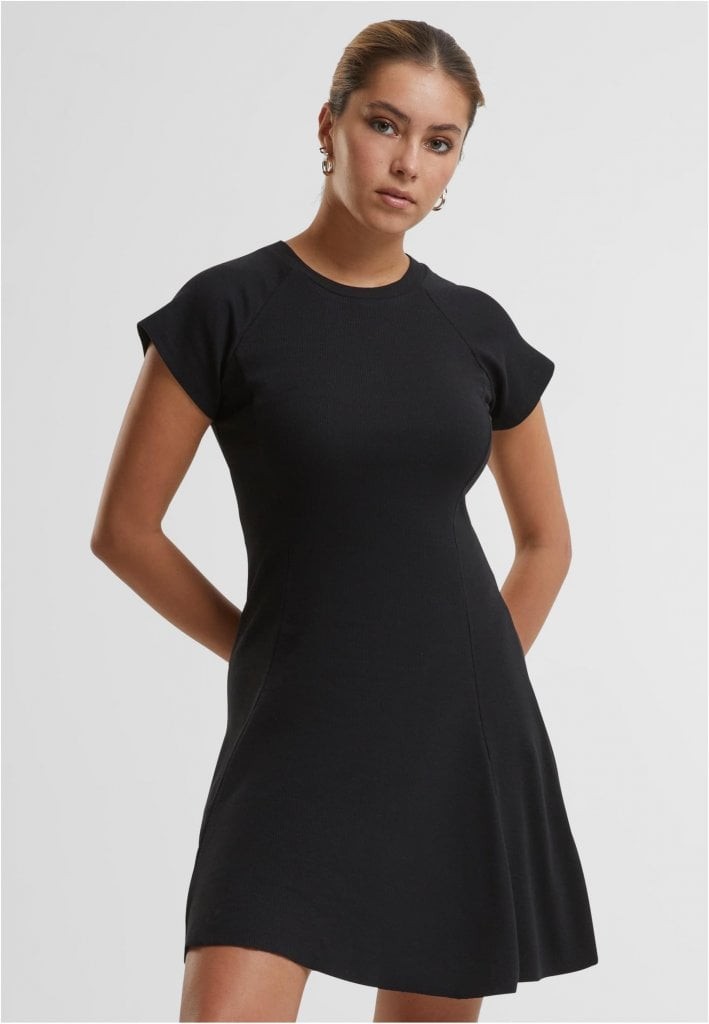 Kortärmad skaterklänning (3XL black)