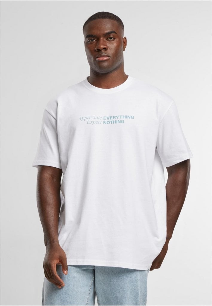 Appreciate Expect Oversize Tee (3XL white)
