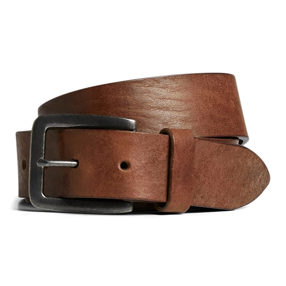 Jack & Jones läderbälte herr – 3,5 cm (Mocha bisque 90)