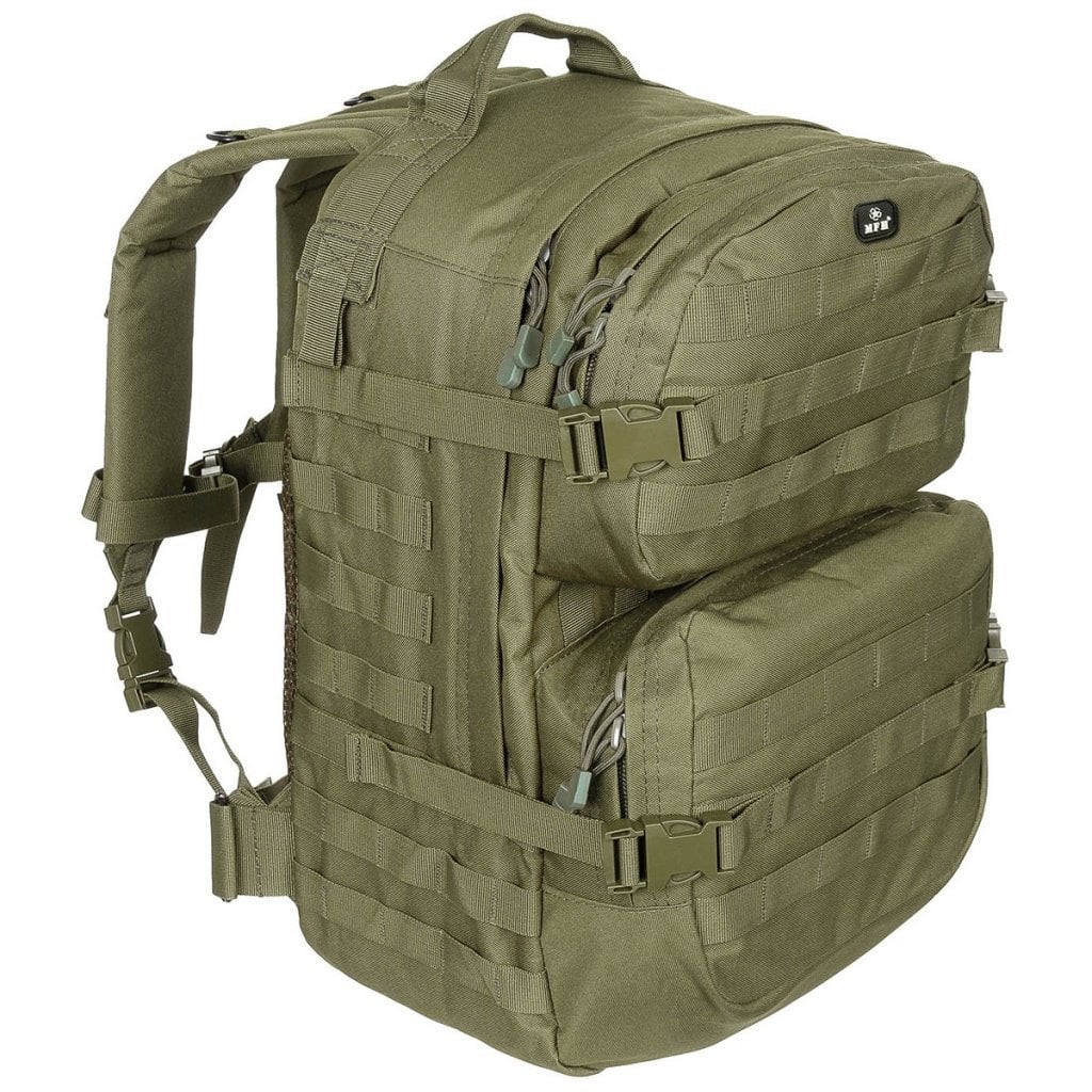 US Assault II ryggsäck (OD green)