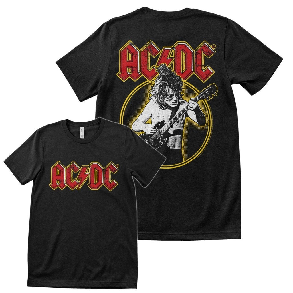AC/DC Angus Young T-Shirt (Black M)