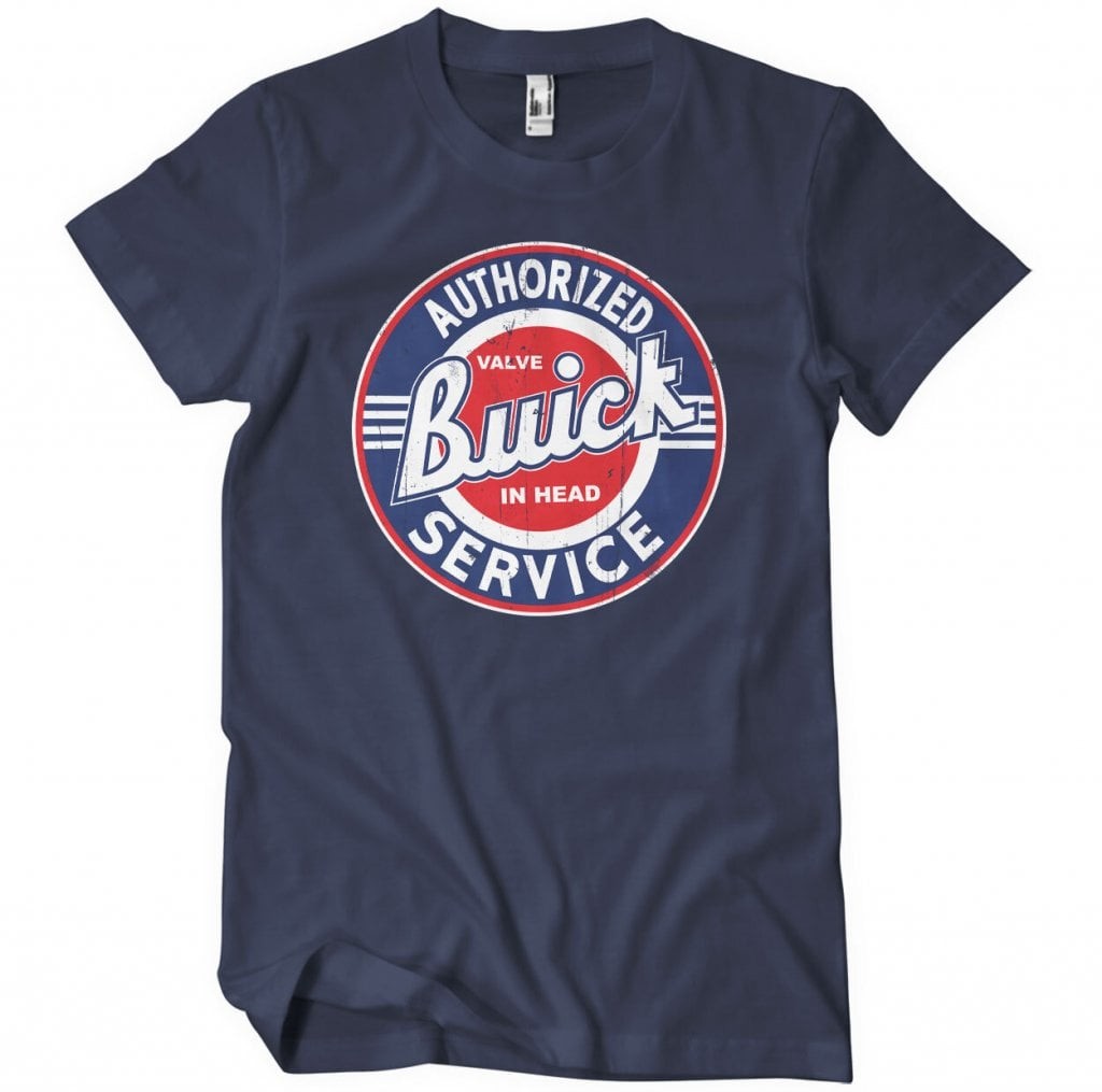 Buick Service Logo T-Shirt (Navy L)