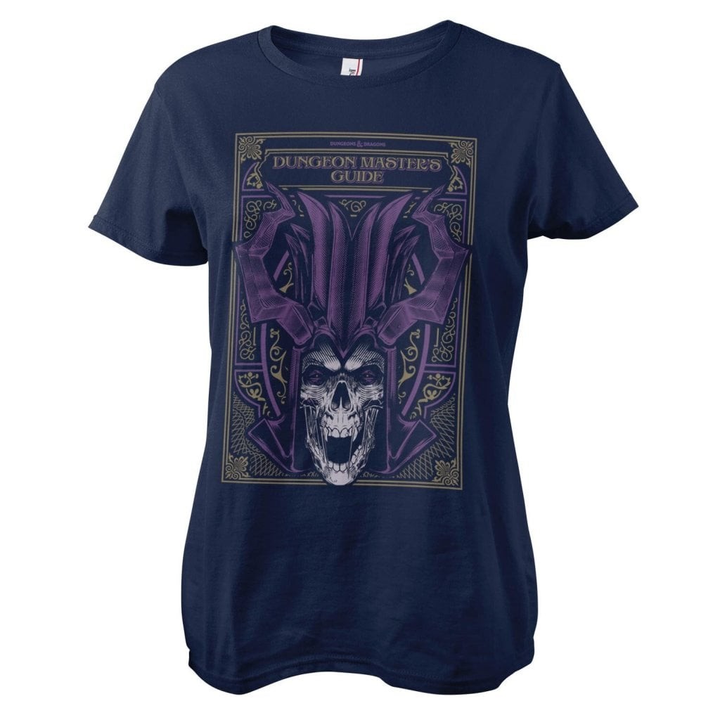 Dungeons Master's Guide Girly Tee (Navy XL)