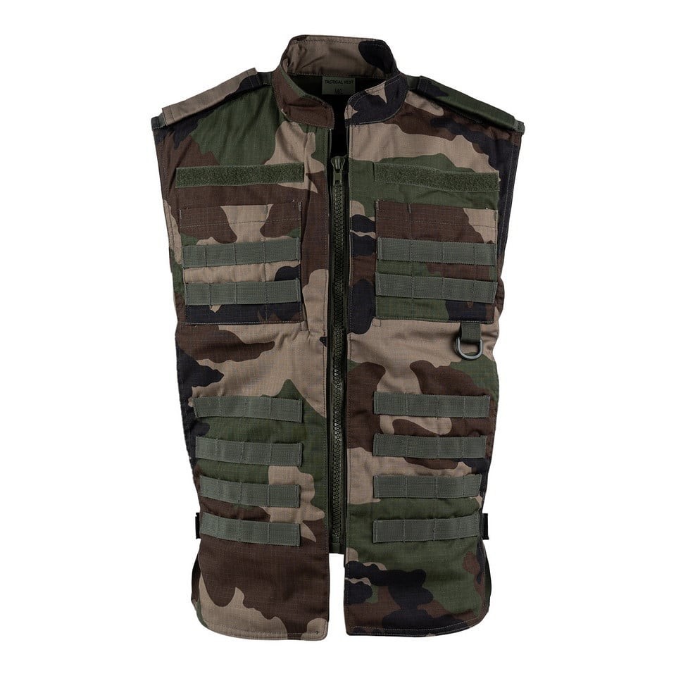 Taktisk fullväst i fransk camo (French camo M-L)