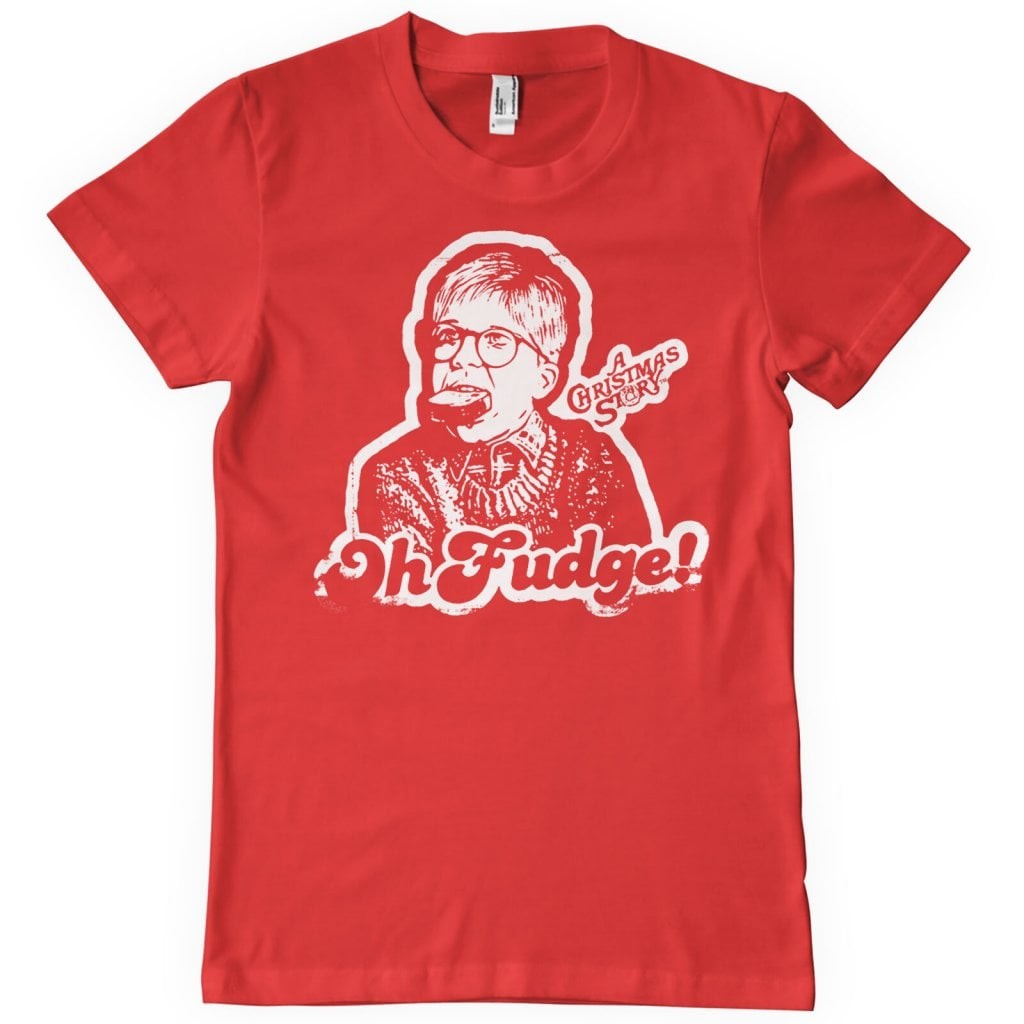 A Christmas Story - Oh Fudge T-Shirt (Red L)