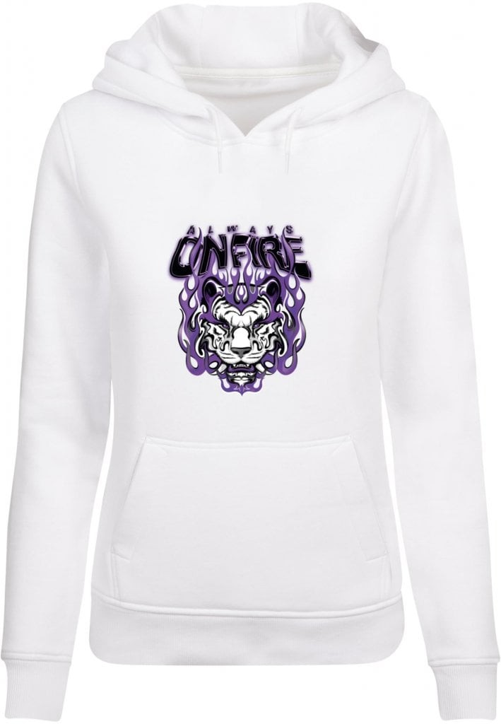 Always On Fire Hoody (L white)