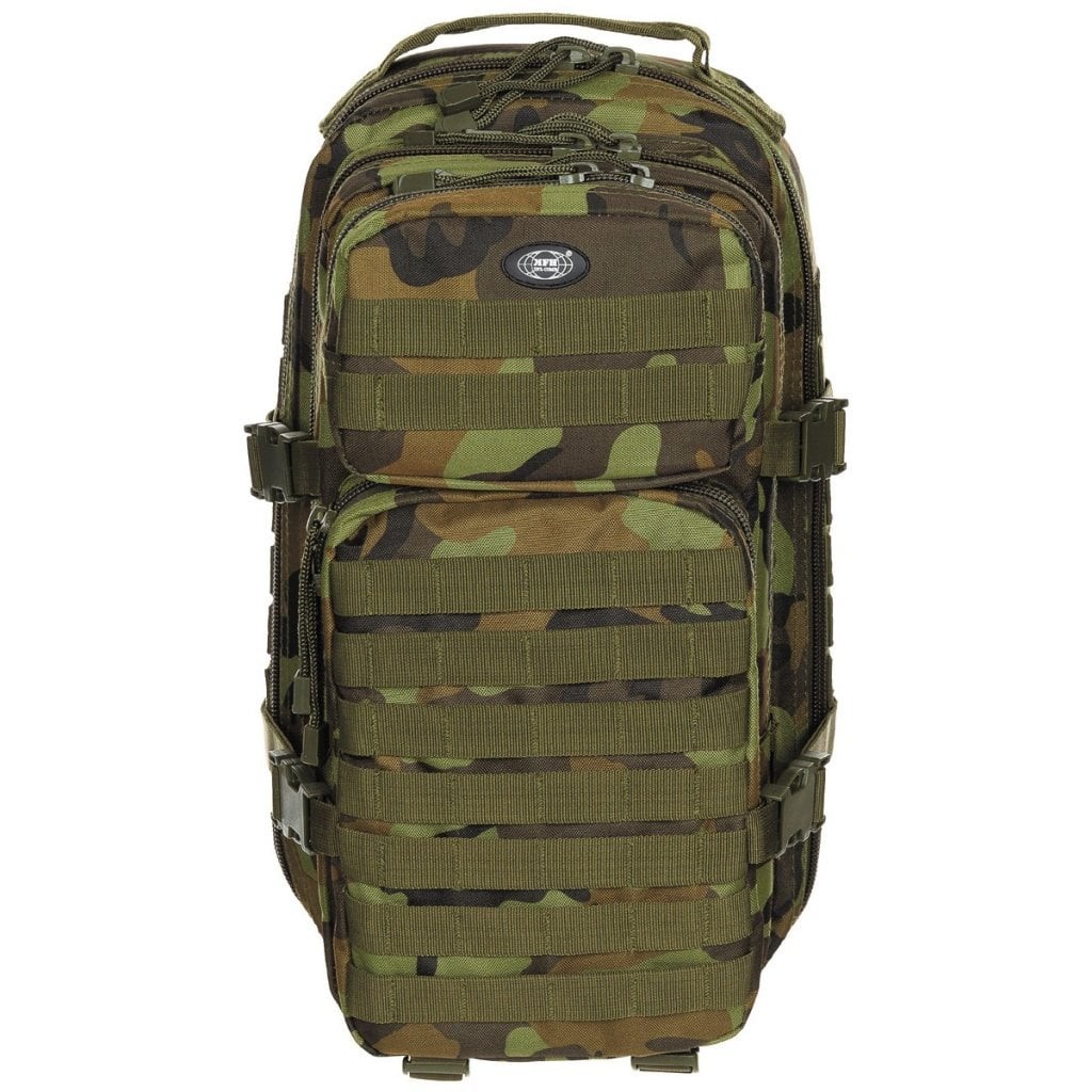 US assault ryggsäck 30 liter camo (M95 CZ)