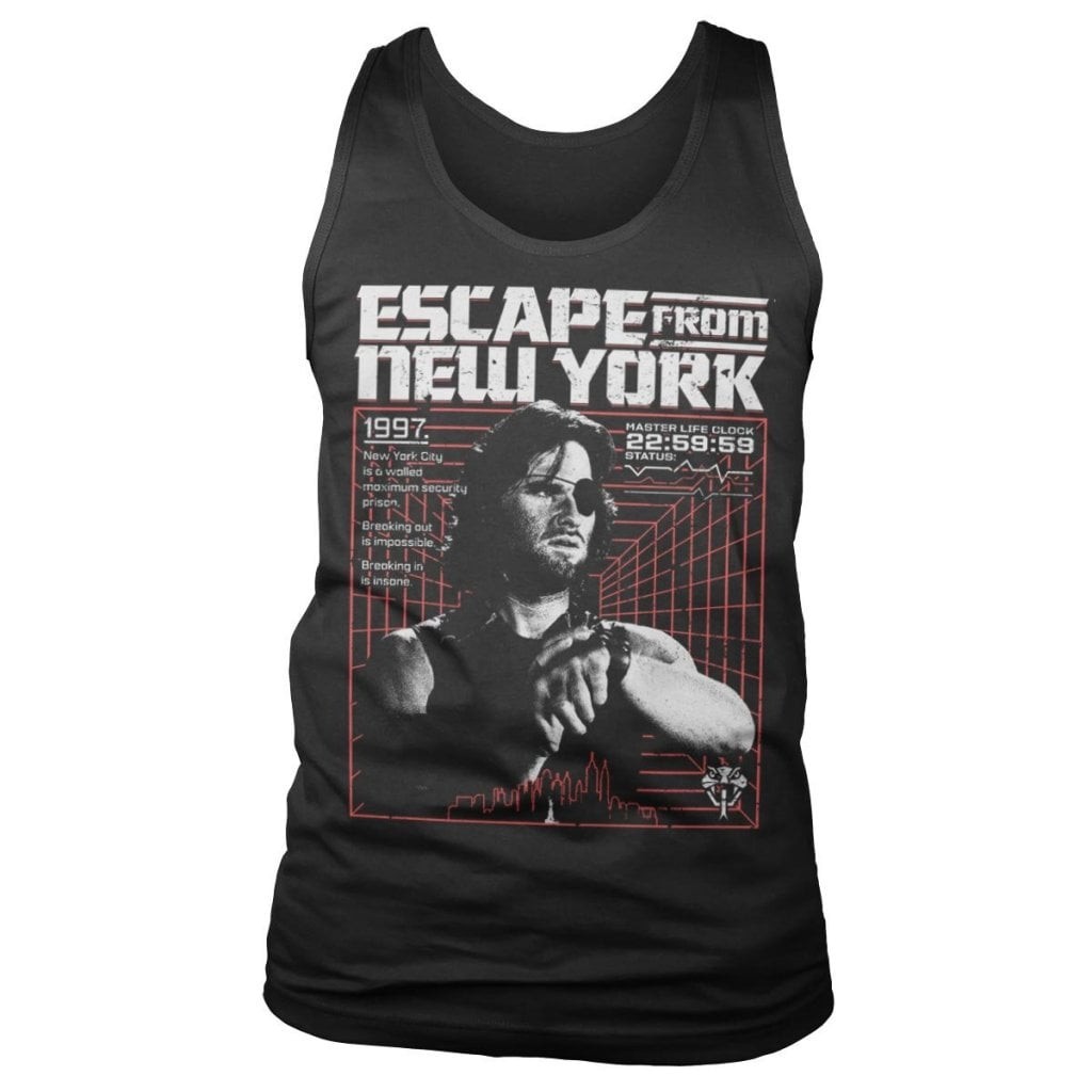 Escape From N.Y. 1997 Tank Top (Black L)