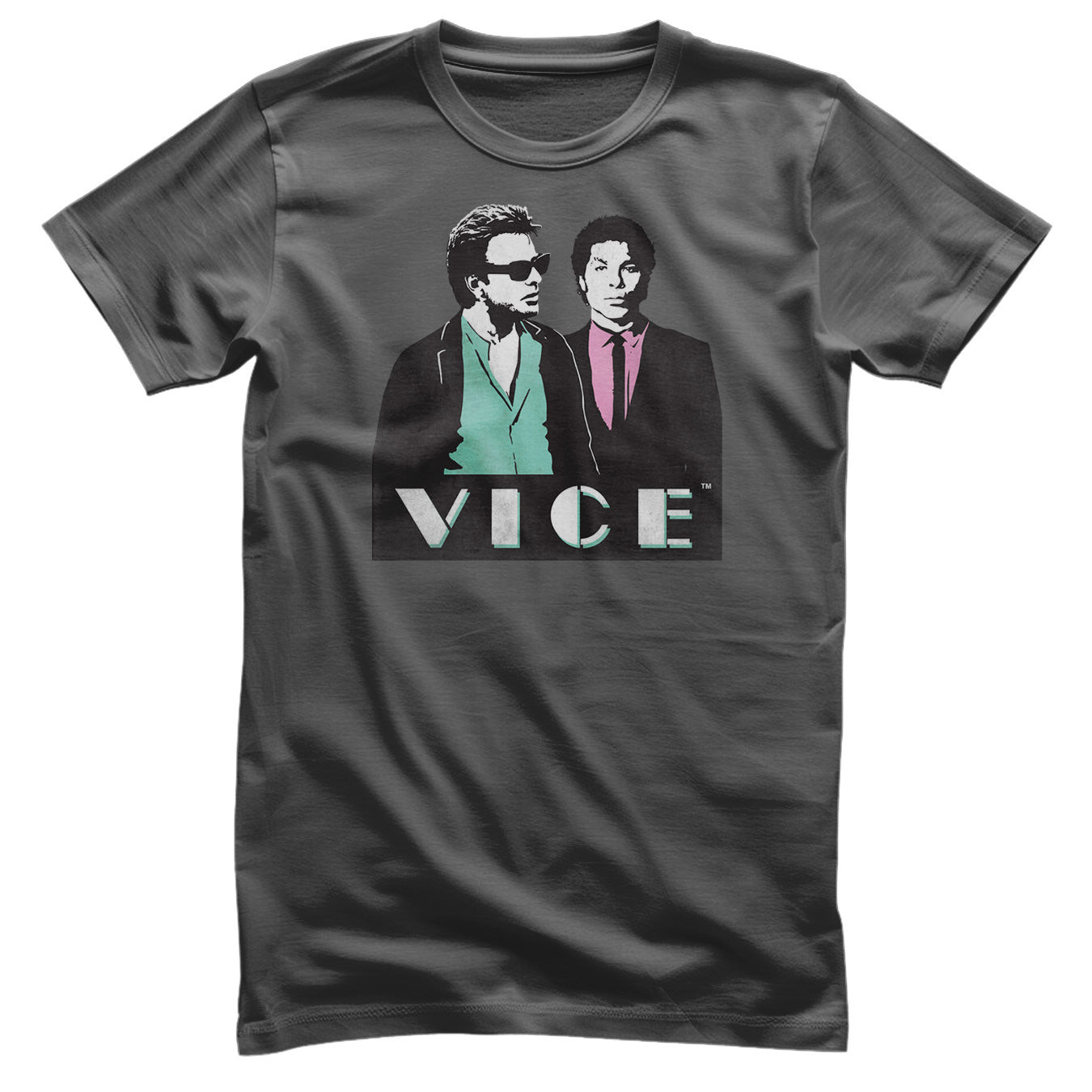 Crockett & Tubbs Vice T-Shirt (L DarkGrey)