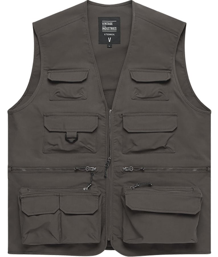 Legend fiskeväst (L taupe)