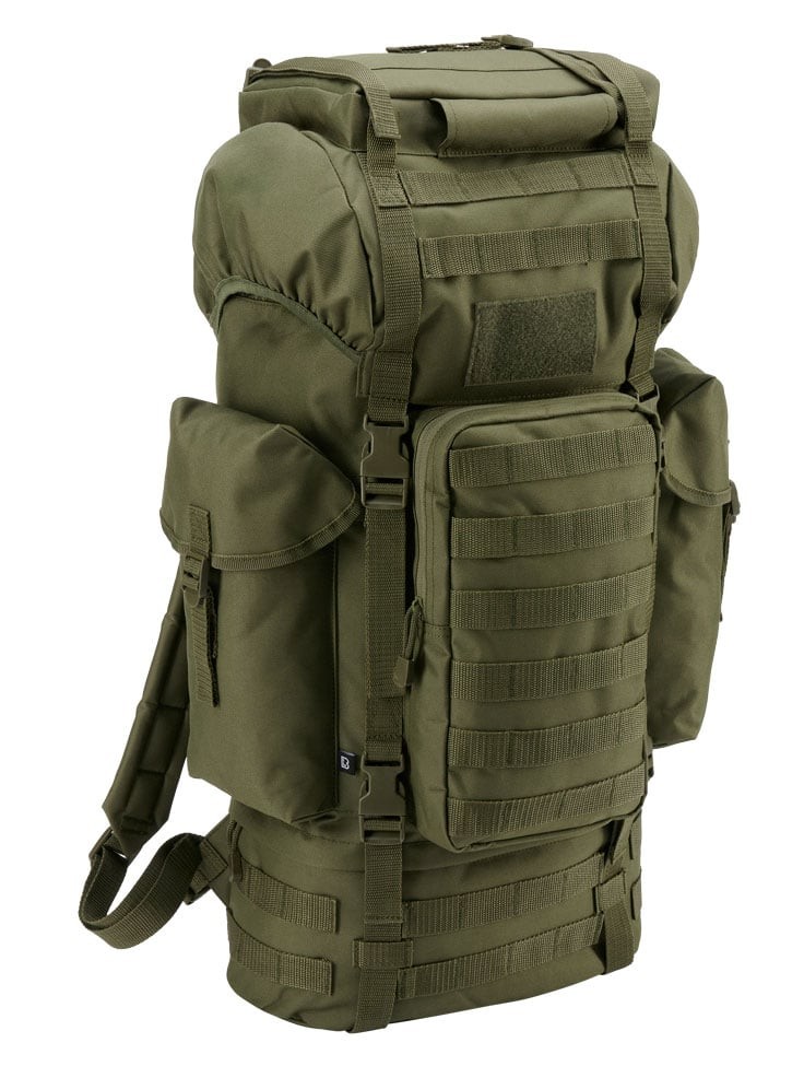 Vandringsryggsäck med MOLLE (olive)