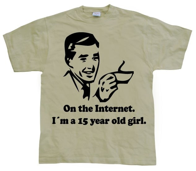 15 Year Old Girl On The Internet. (Khaki L)