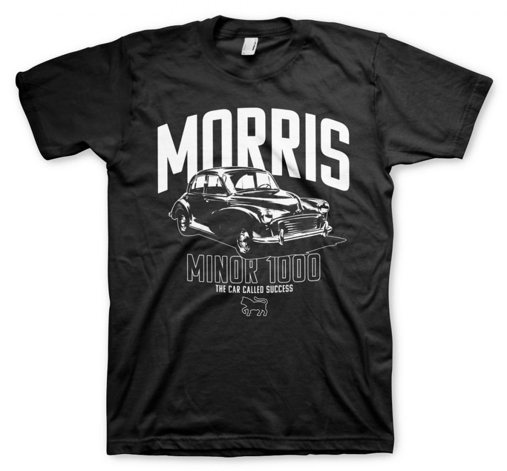 Morris Minor 1000 T-Shirt (Black 3XL)