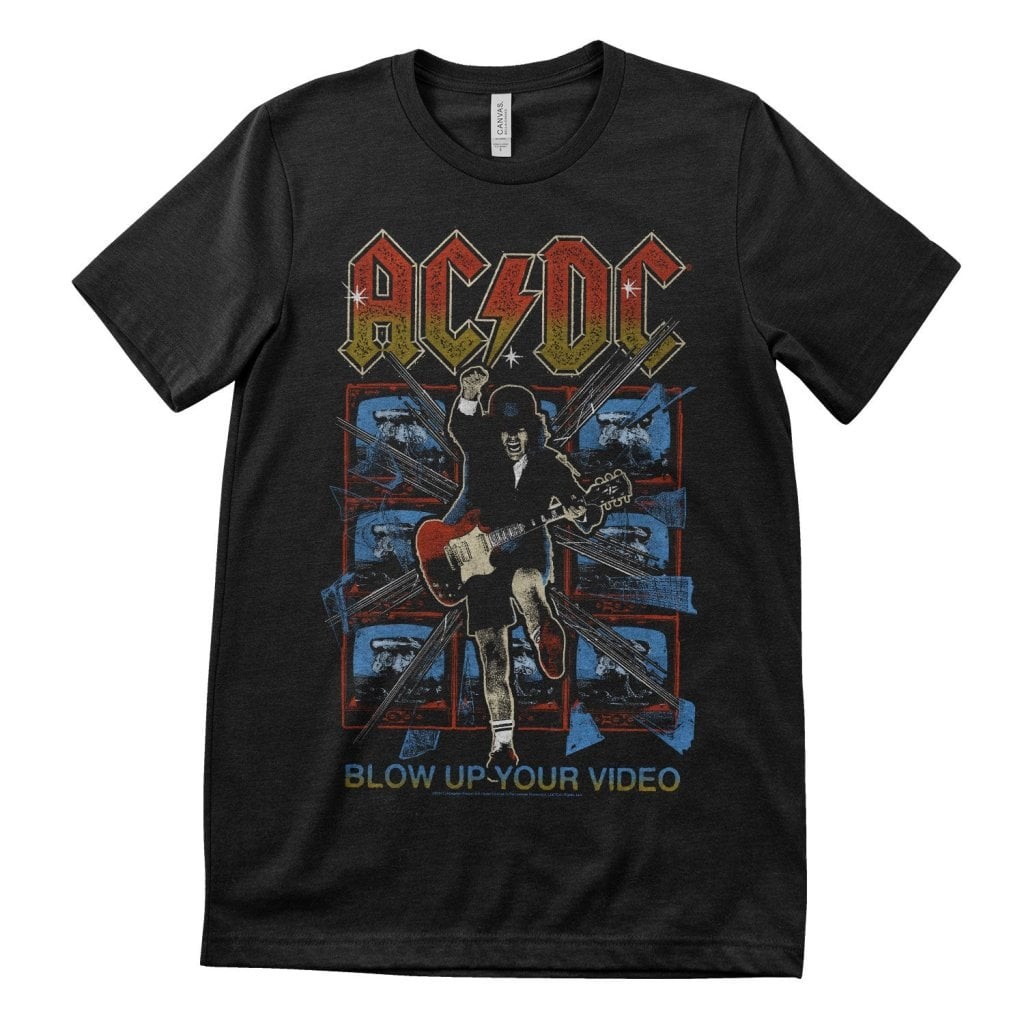 AC/DC - Blow Up Your Video T-Shirt (Black M)