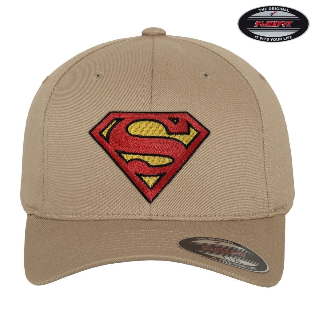 Superman Flexfit Cap (Khaki L/XL)