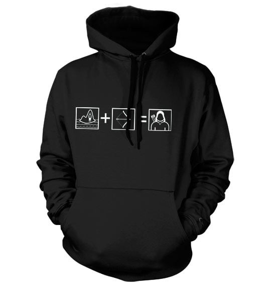 Arrow Riddle Hoodie (Black M)