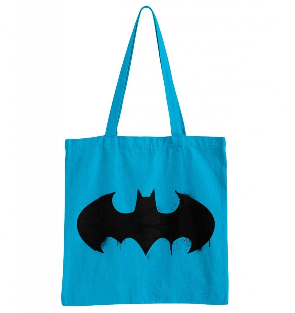 Batman Inked Logo Tote Bag (Turkos)