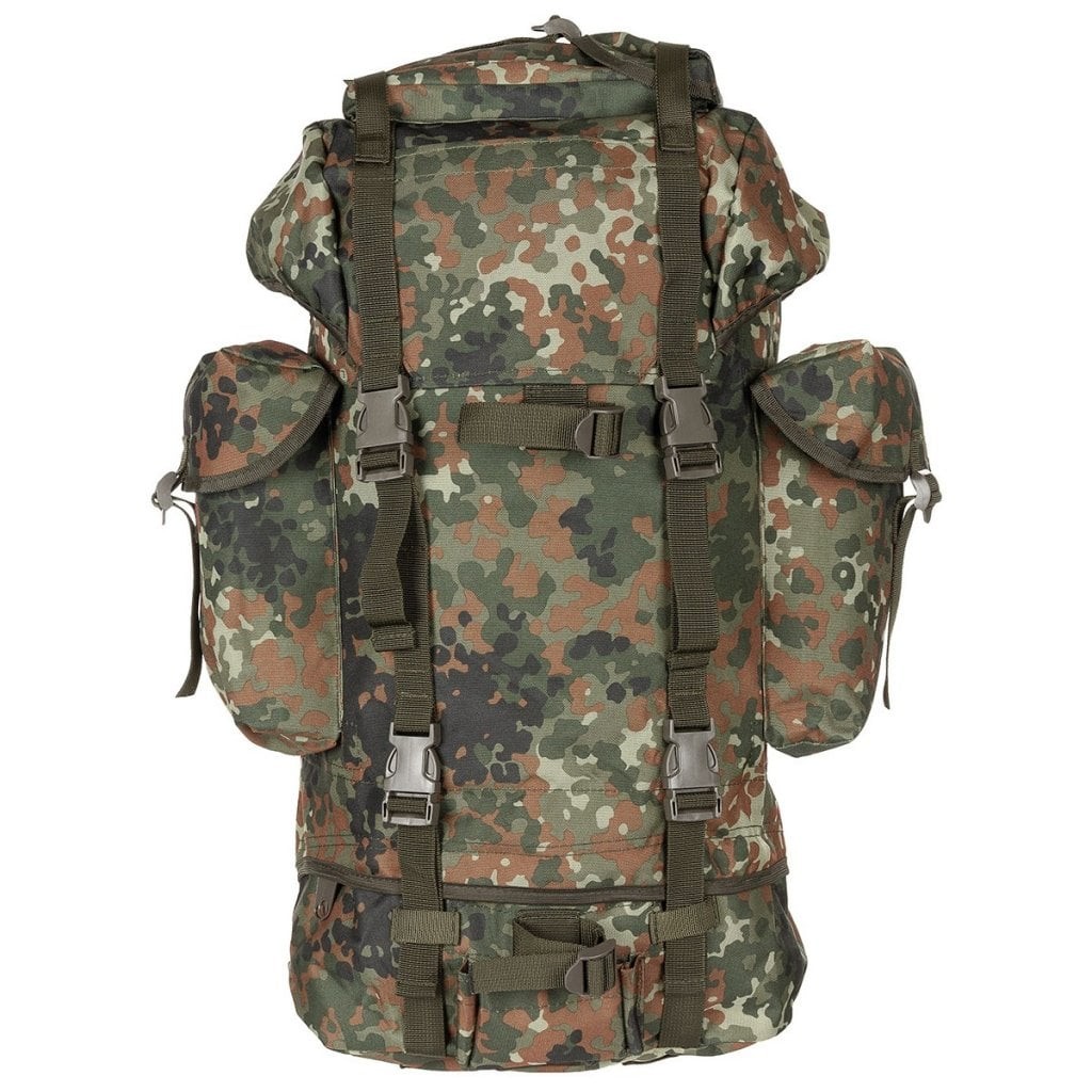 BW combat ryggsäck 65 liter kamouflage (BW camo)