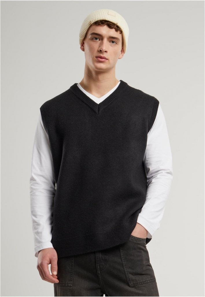 Knitted Vest (L whitesand)